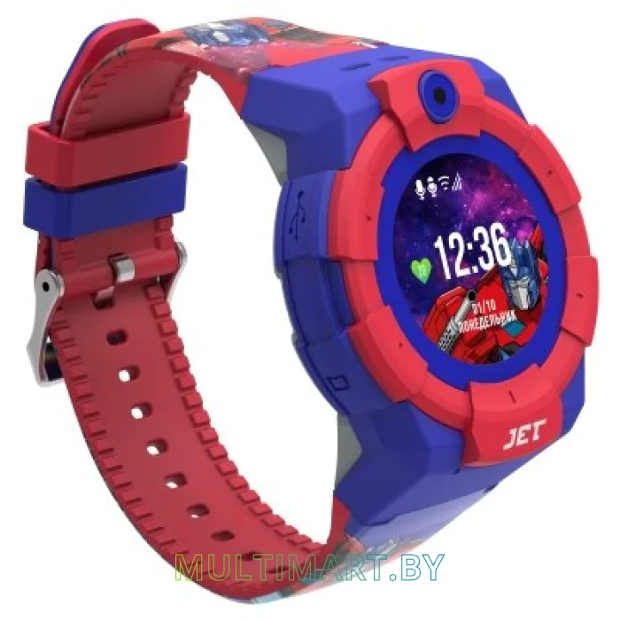 Смарт-часы JET Kid Transformers Optimus Prime (синий)